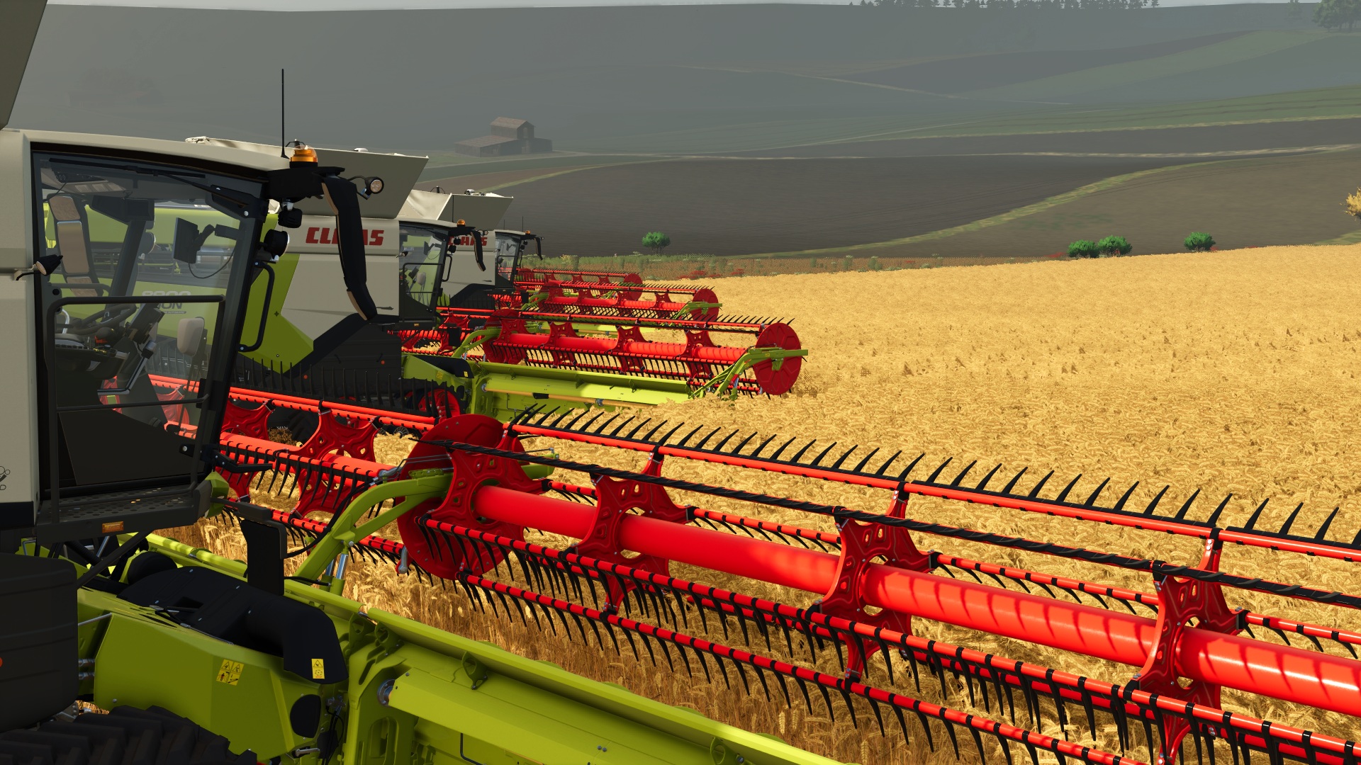Armada Rouge et Verte à la Conquête du Grain